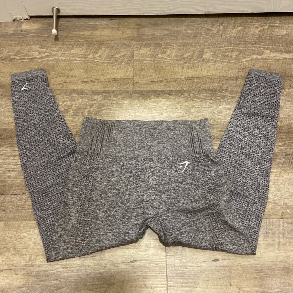 Gymshark Vital Seamless Grey Leggings Size: S